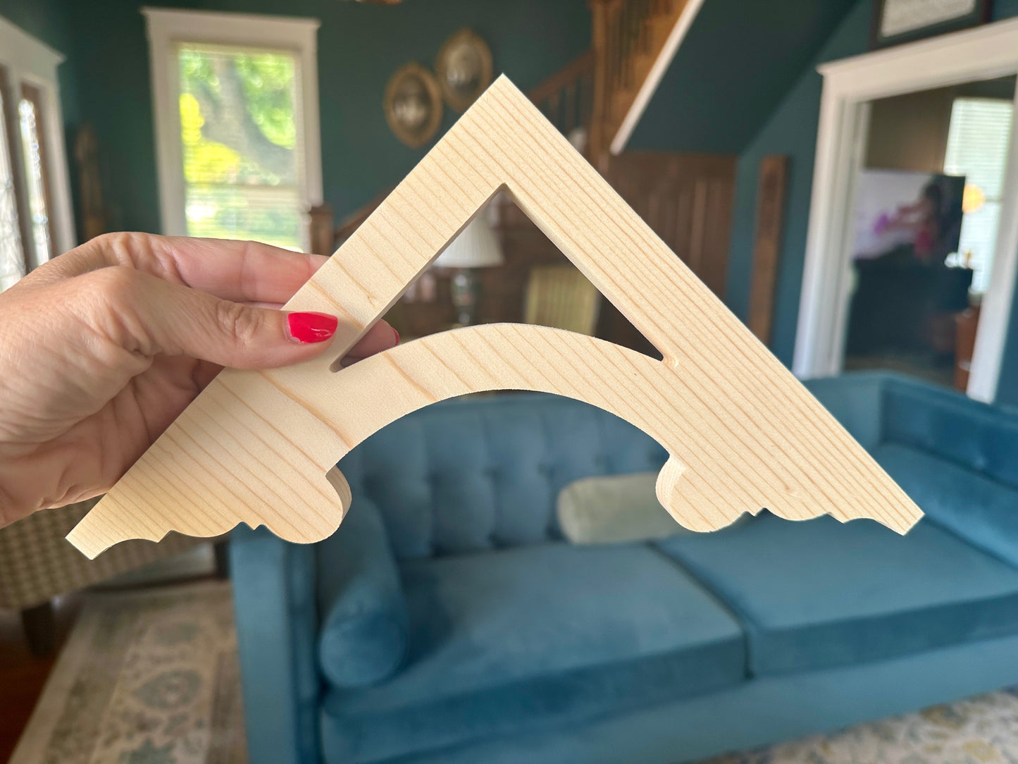Art Deco Wood Trim Brackets