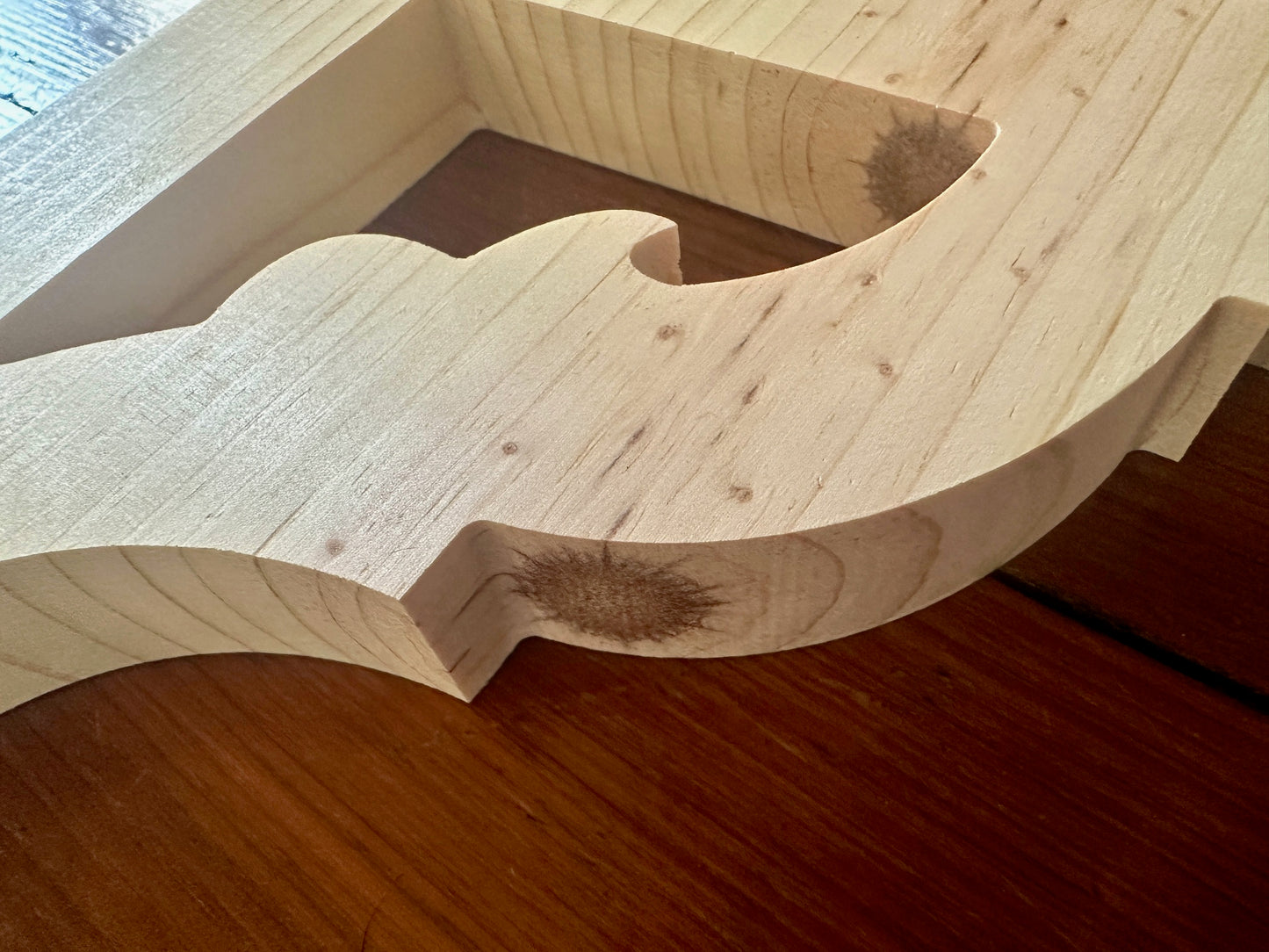 Art Nouveau Wood Trim Brackets