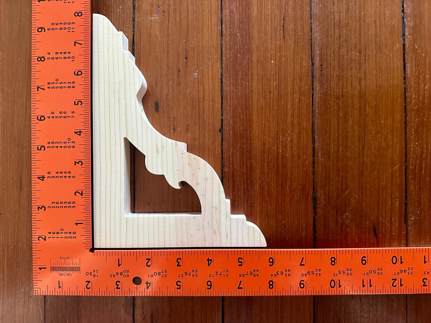 Art Nouveau Wood Trim Brackets