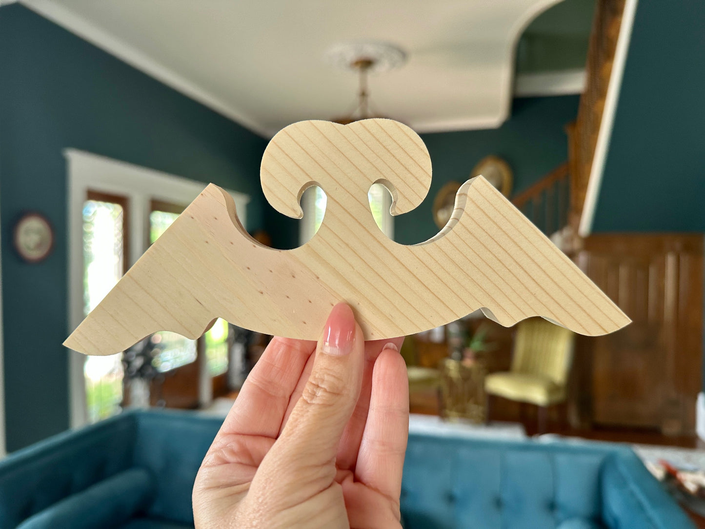 Whale Tail Wood Trim Brackets