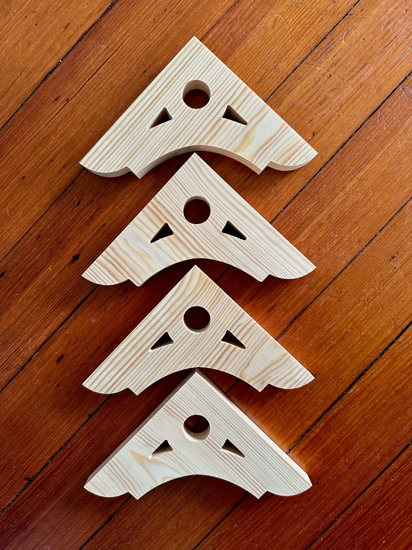Quaint Wood Trim Brackets