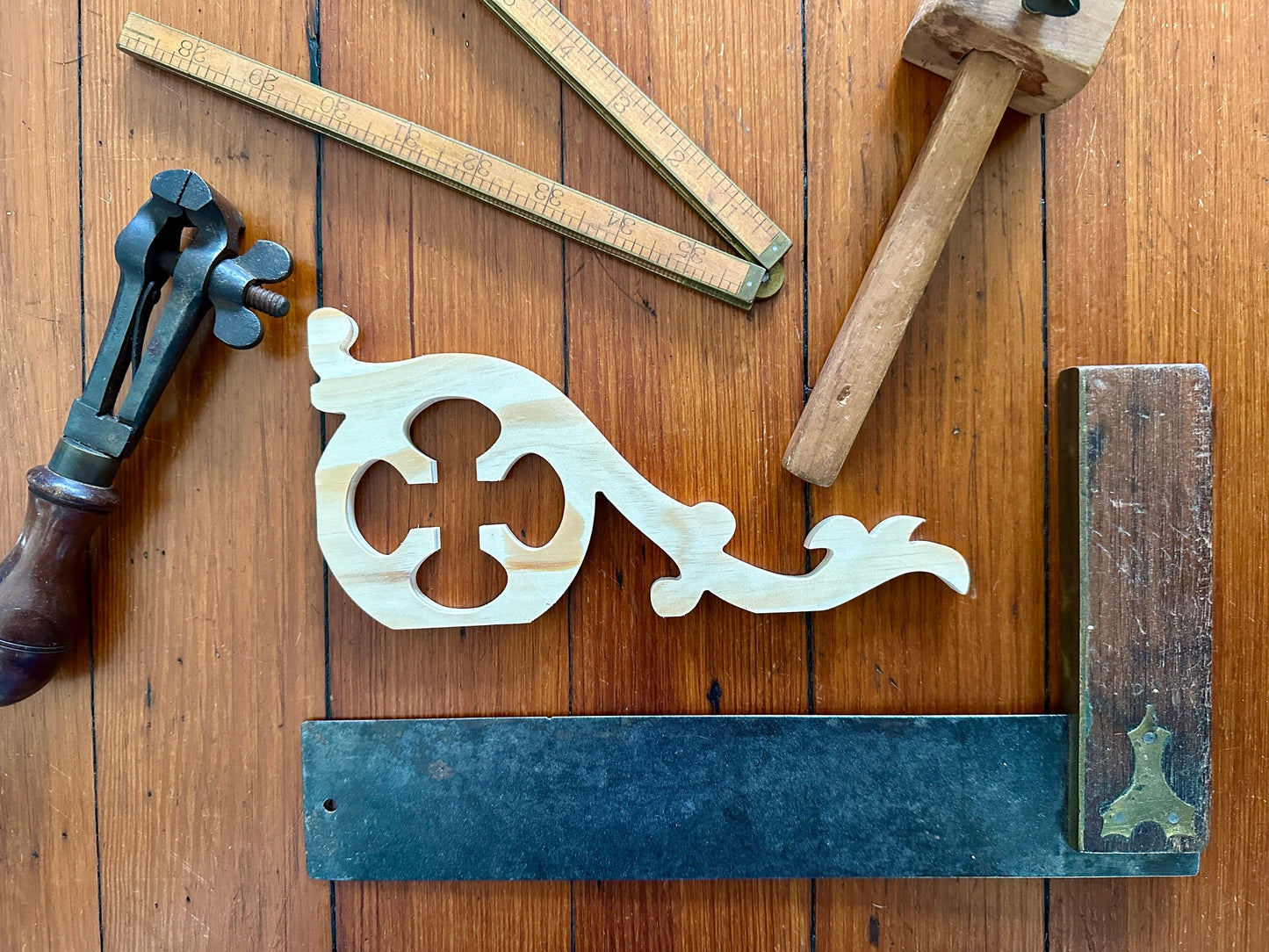 Cross Stair Riser Brackets