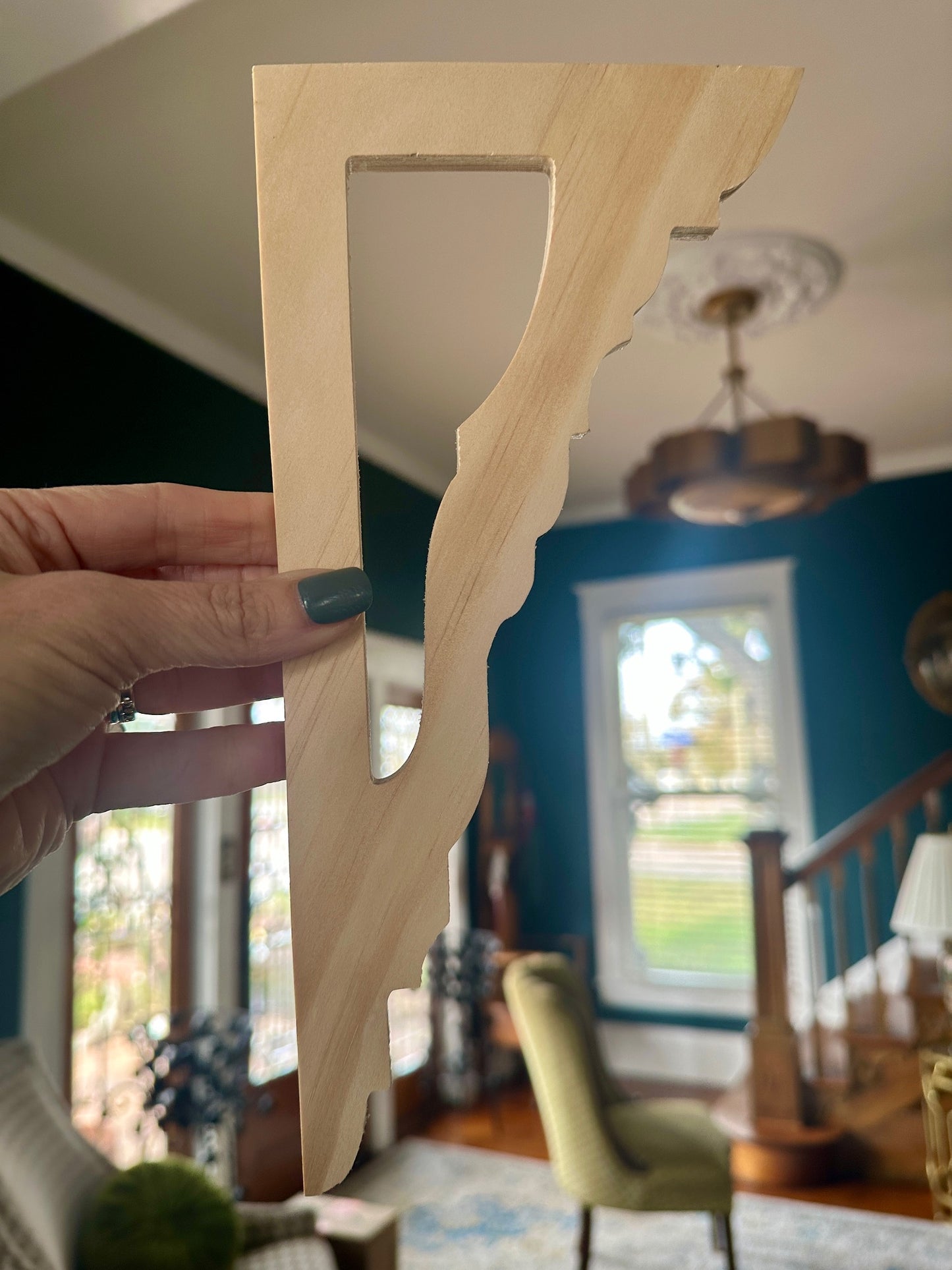 Antique Style Stair Riser Brackets