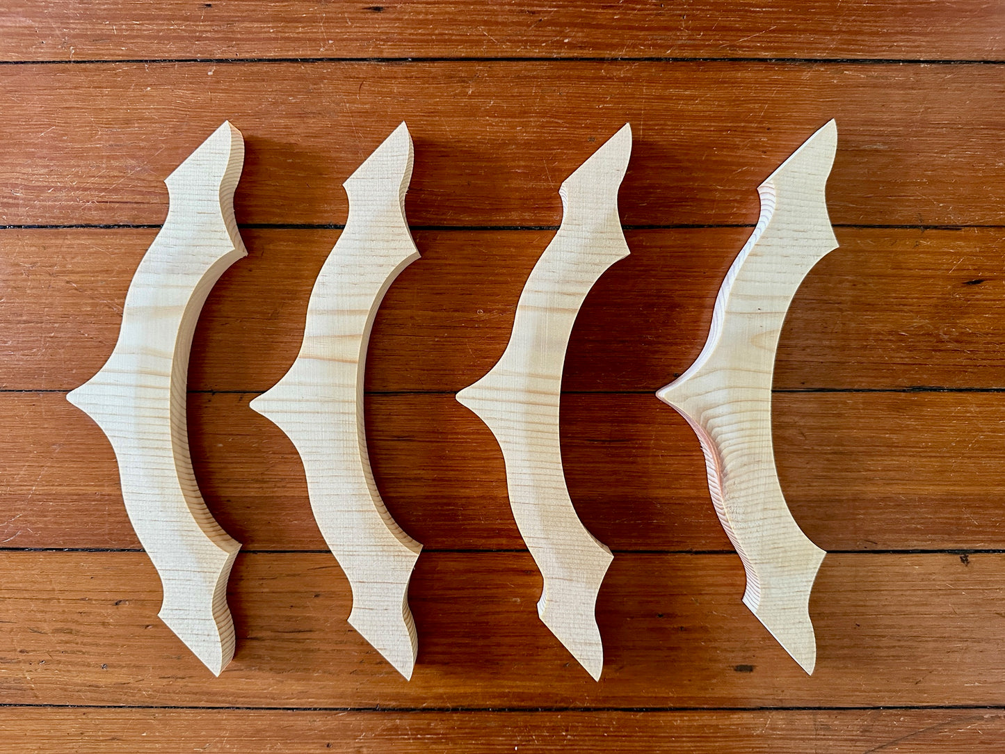 Edwardian Wood Trim Brackets