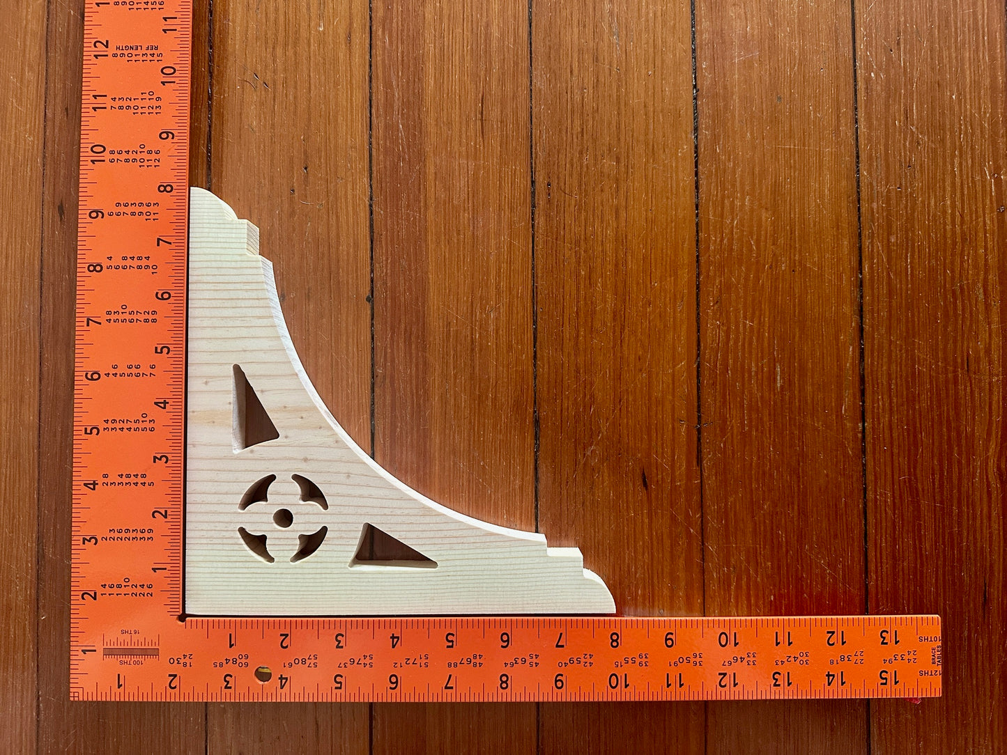 Flower Wood Trim Brackets