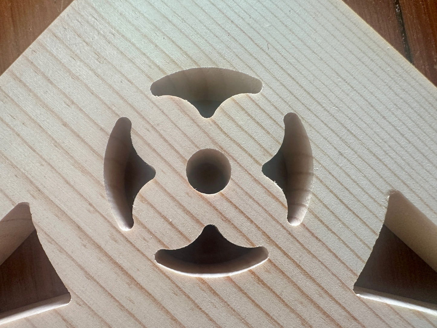 Flower Wood Trim Brackets