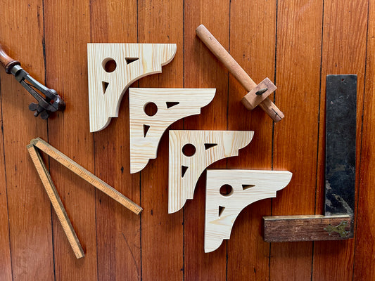 Quaint Wood Trim Brackets