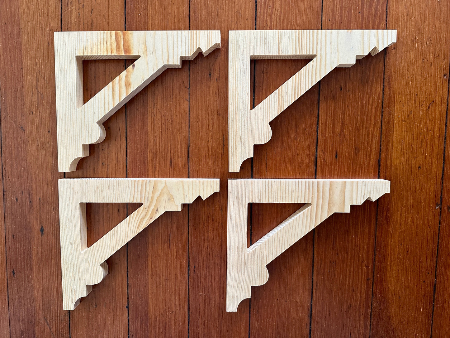 Art Deco #2 Wood Trim Brackets