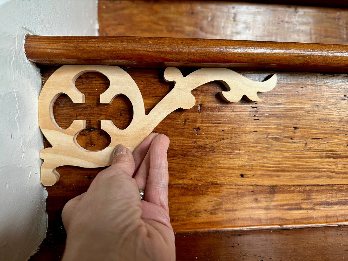 Cross Stair Riser Brackets
