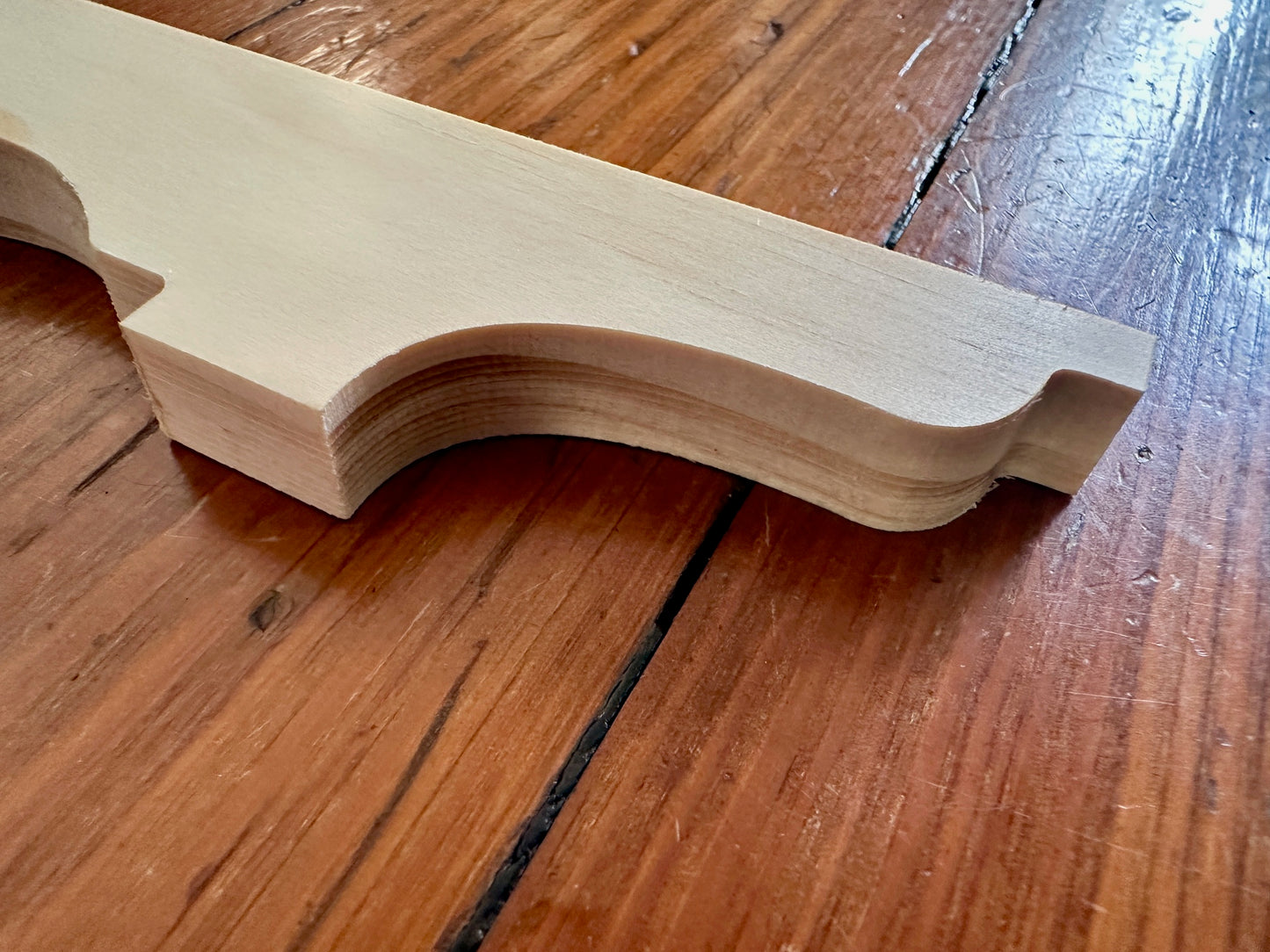 Art Nouveau Flair Stair Riser Brackets