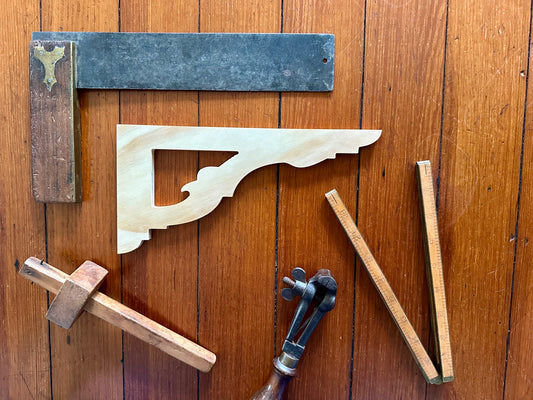 Art Nouveau Stair Riser Brackets