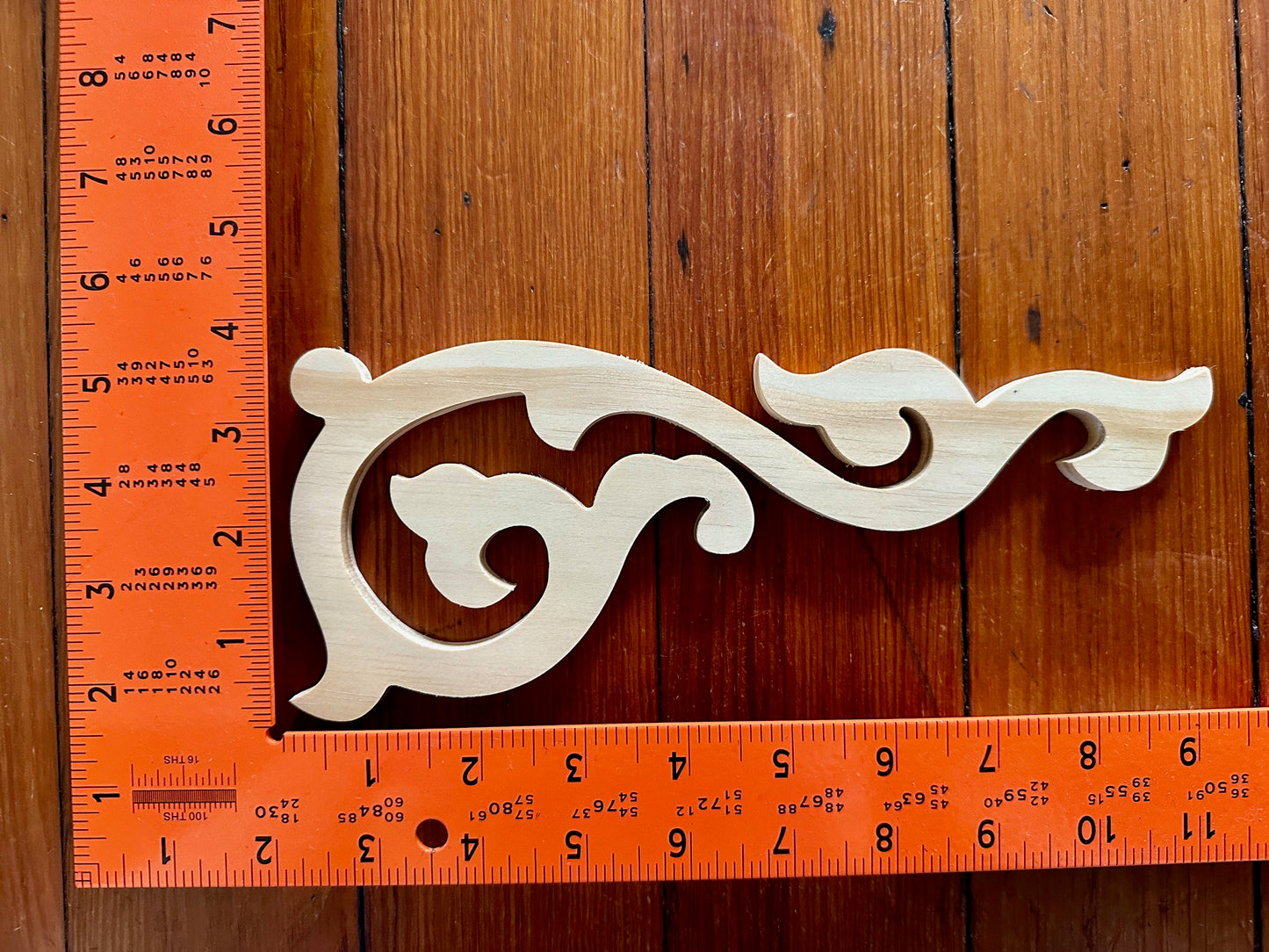 Vine & Leaves Stair Riser Brackets