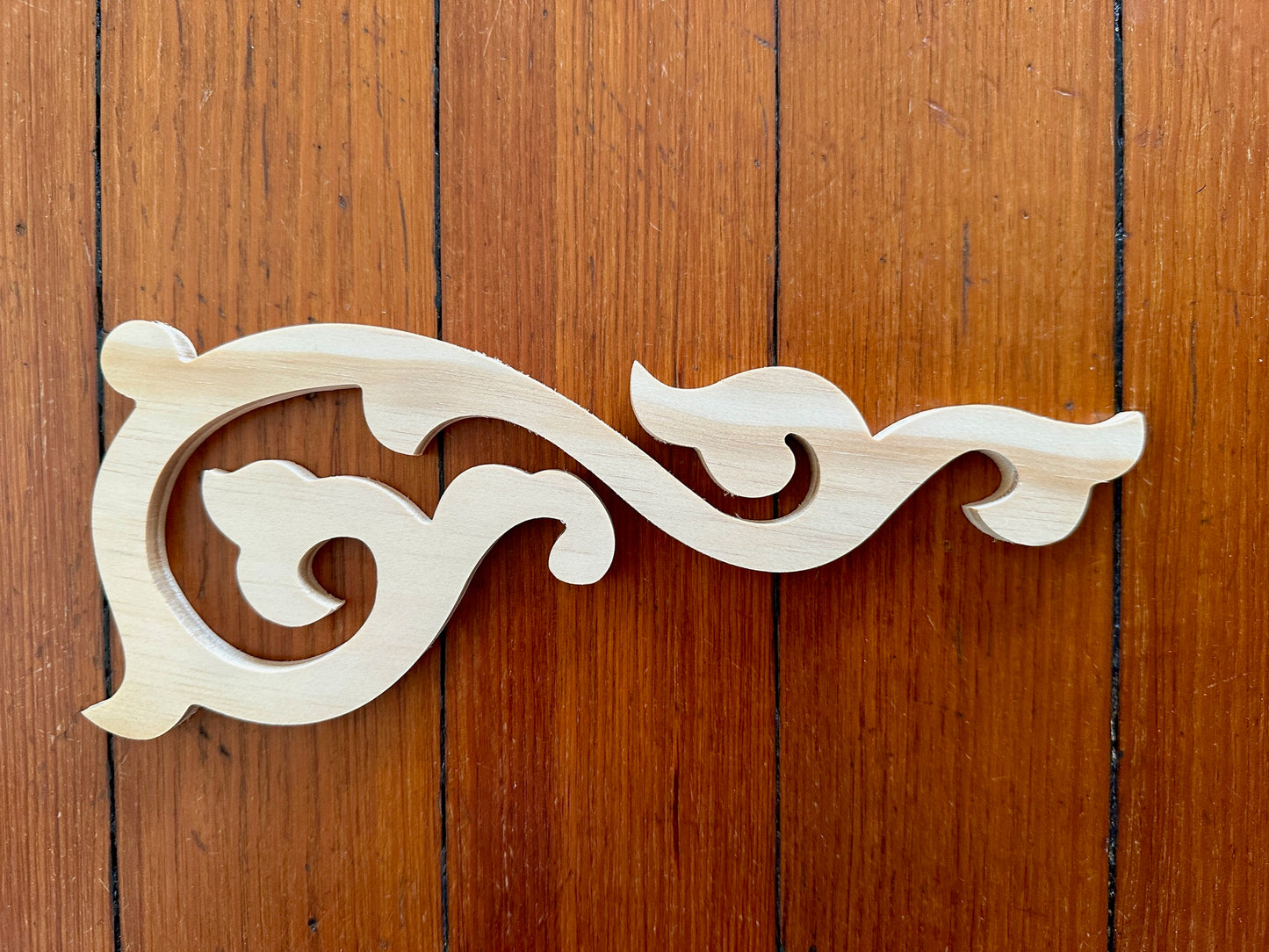 Vine & Leaves Stair Riser Brackets