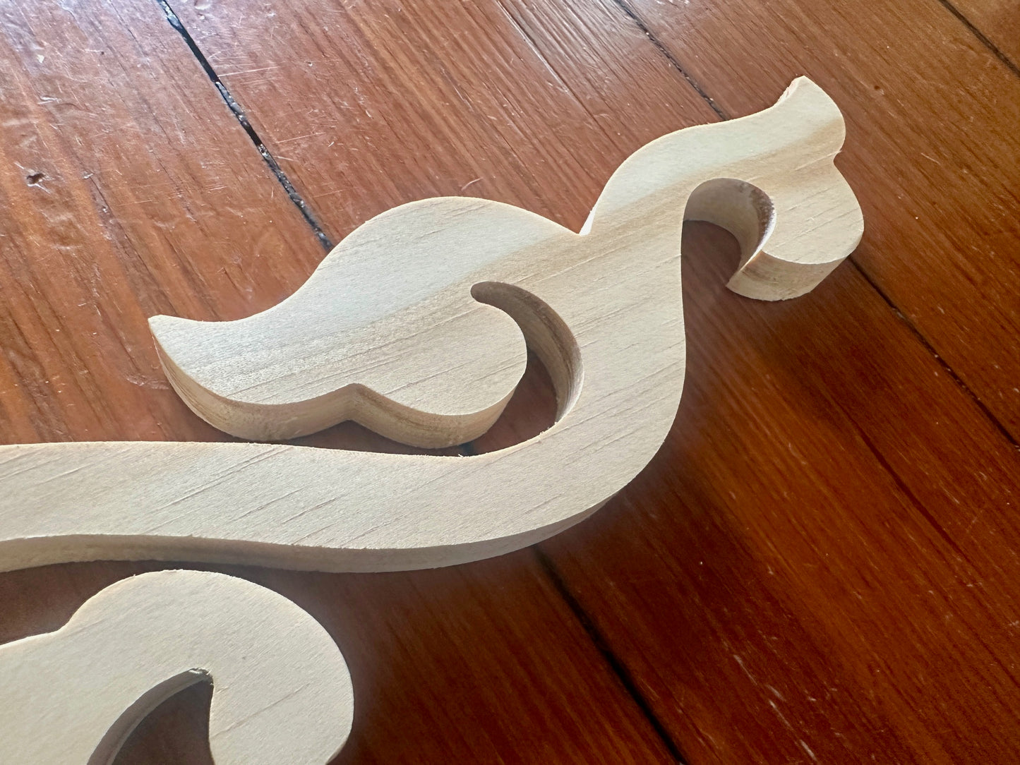 Vine & Leaves Stair Riser Brackets