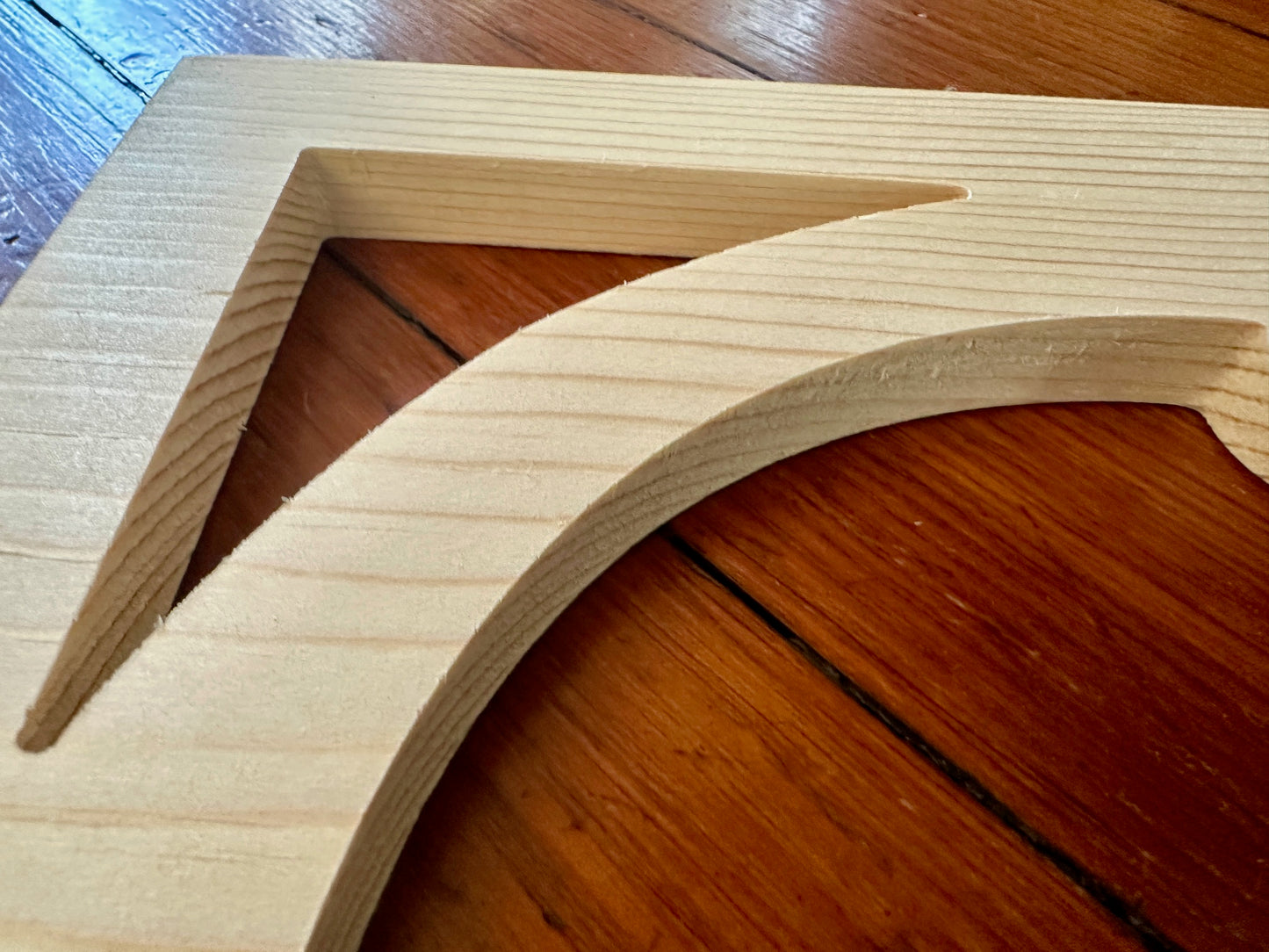 Art Deco 1/2" Wood Trim Brackets