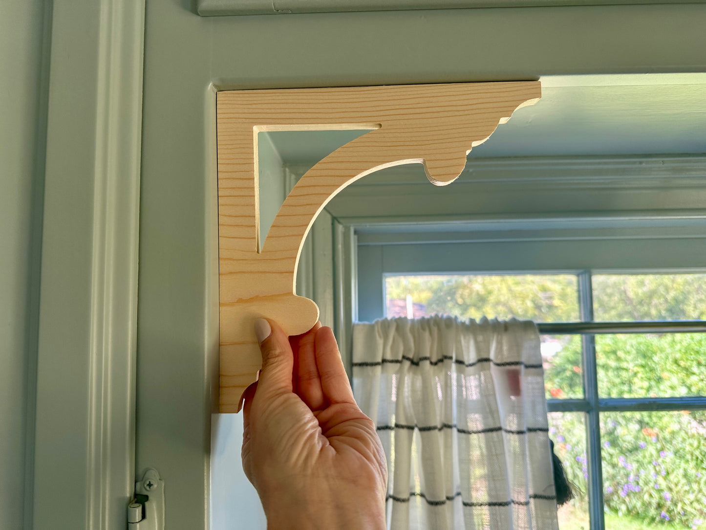 Art Deco 1/2" Wood Trim Brackets