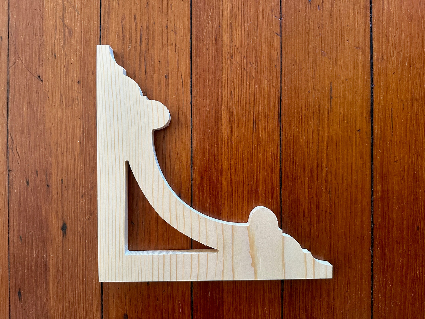 Art Deco 1/2" Wood Trim Brackets