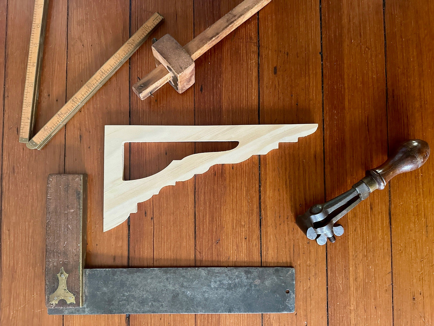 Antique Style Stair Riser Brackets