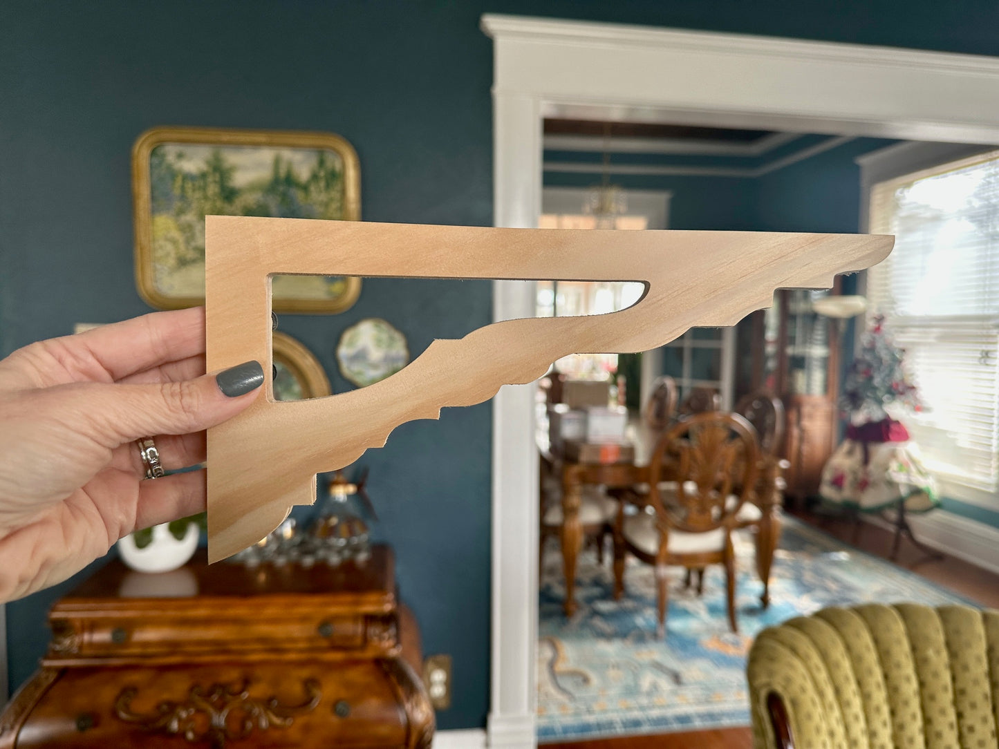 Antique Style Stair Riser Brackets