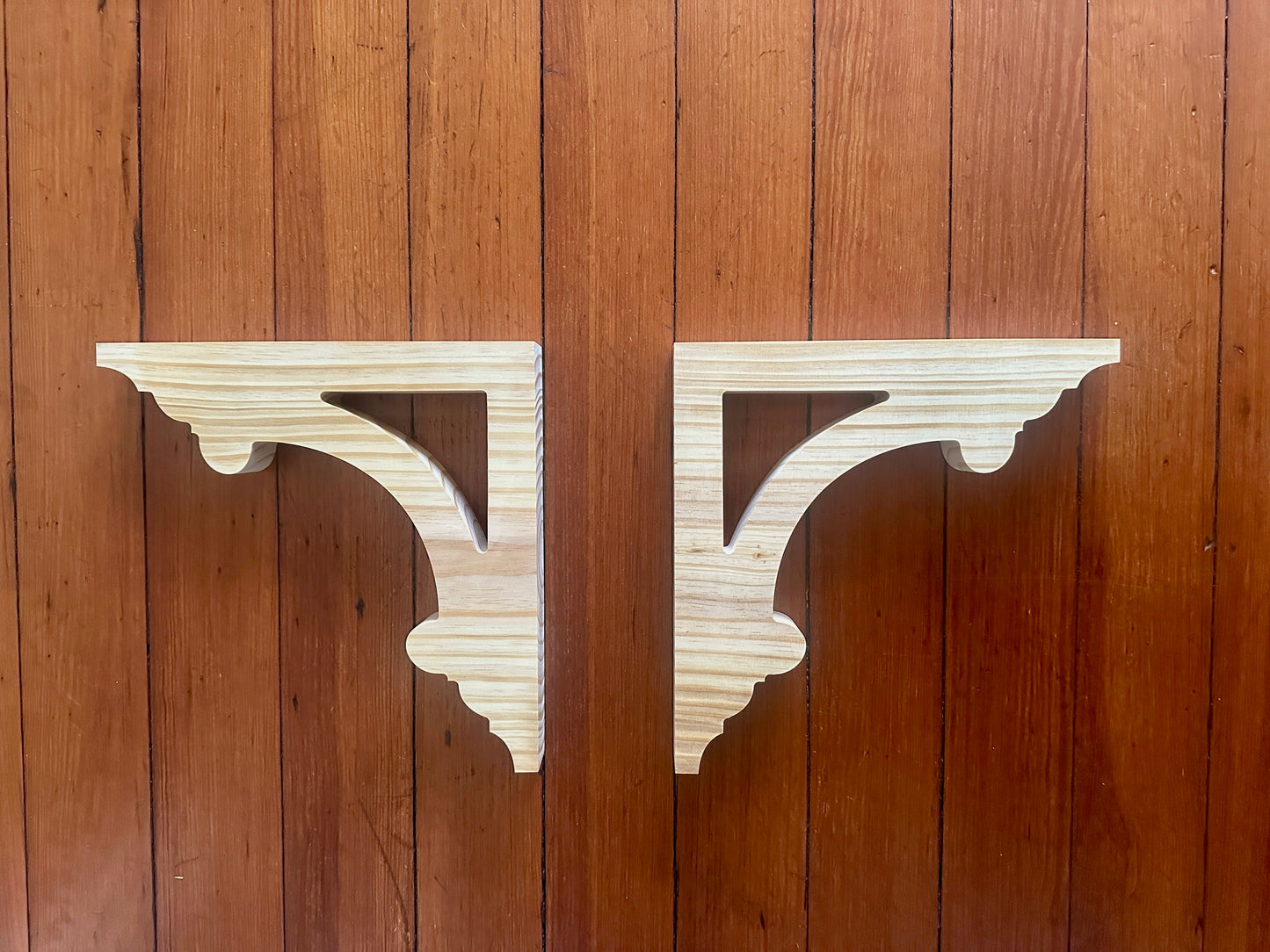 Art Deco Porch Brackets