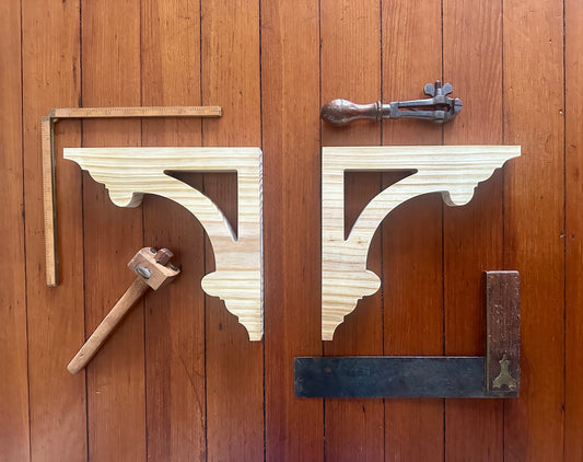 Art Deco Porch Brackets