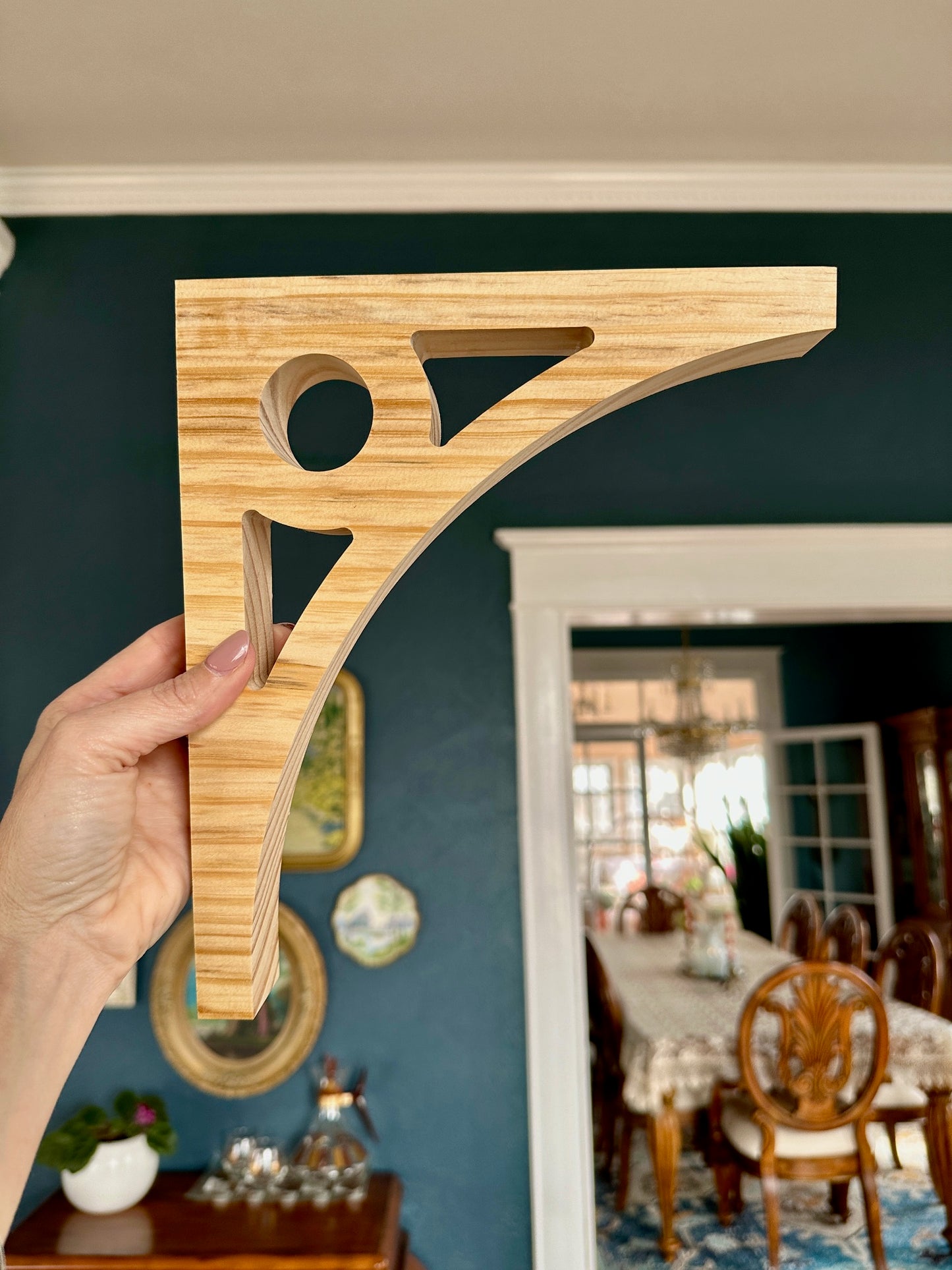 Mid Century Modern Style Porch Brackets