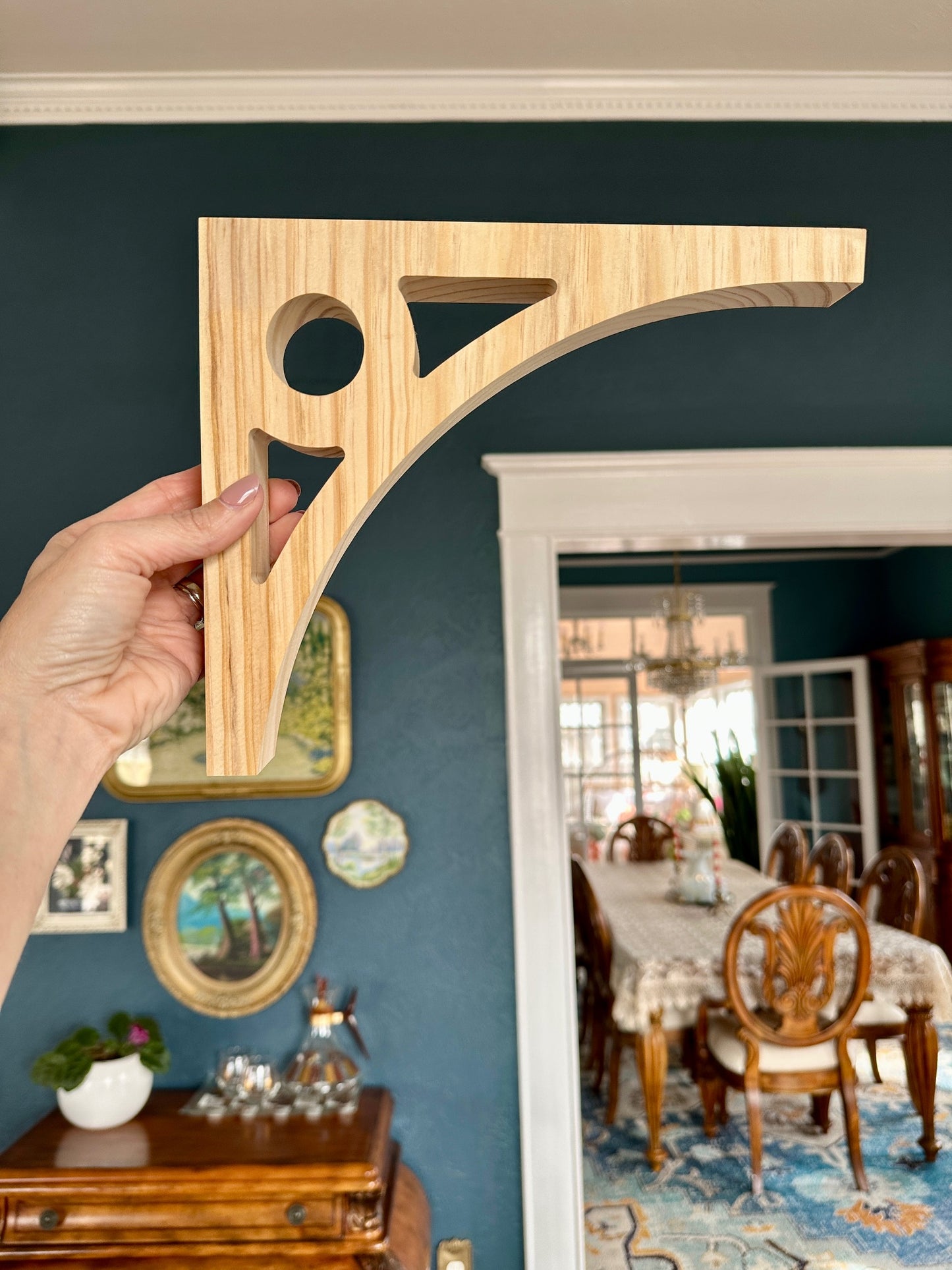 Mid Century Modern Style Porch Brackets