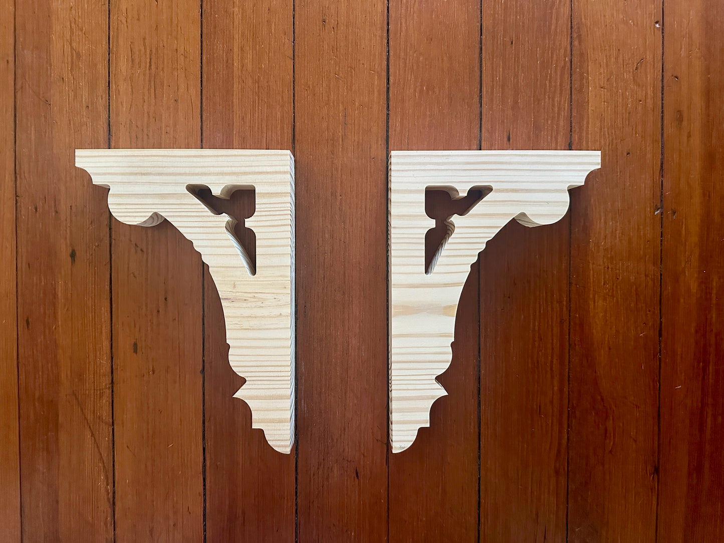 Cottage Scroll Porch Brackets
