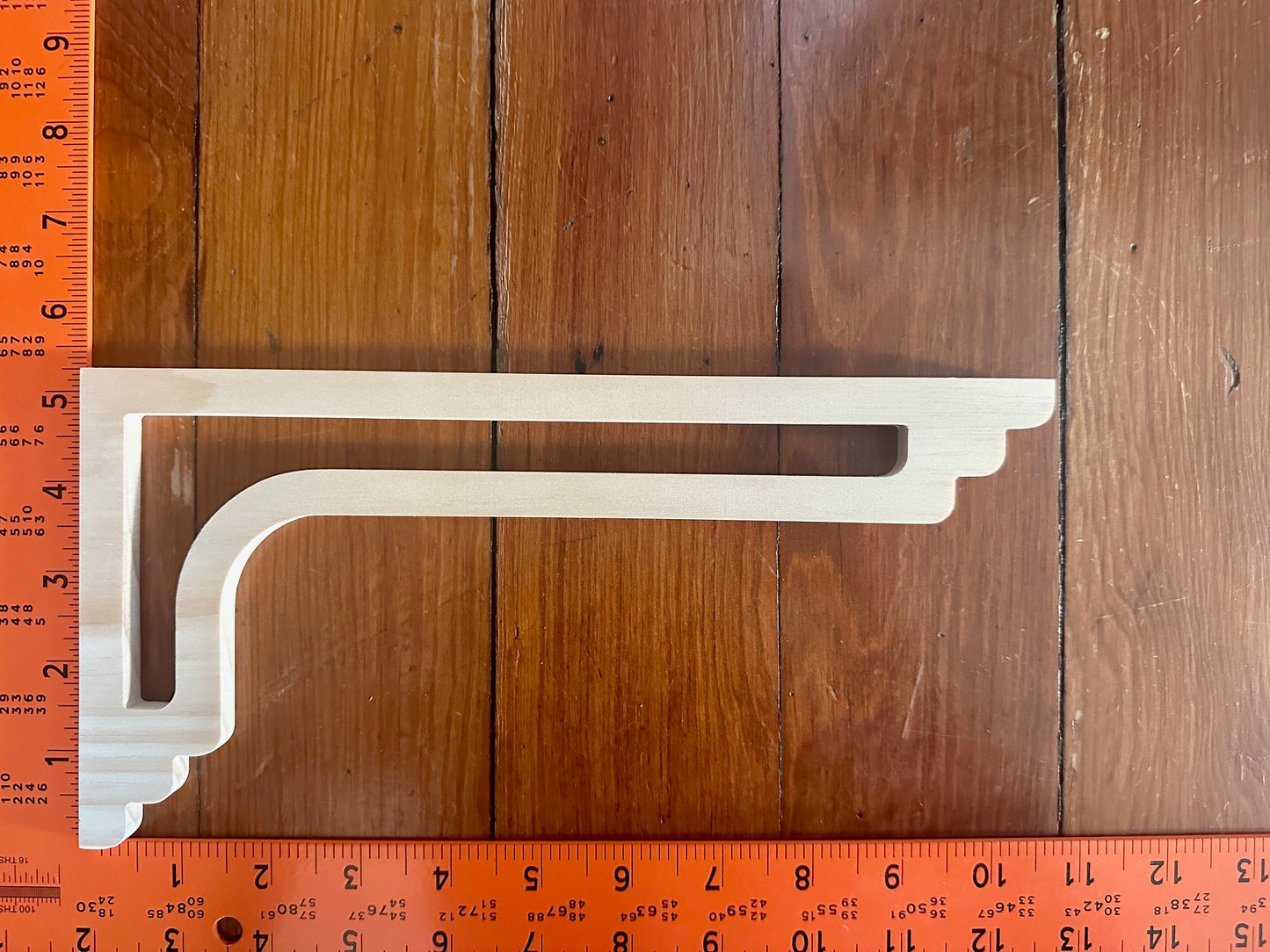 Modern Art Deco Stair Riser Brackets