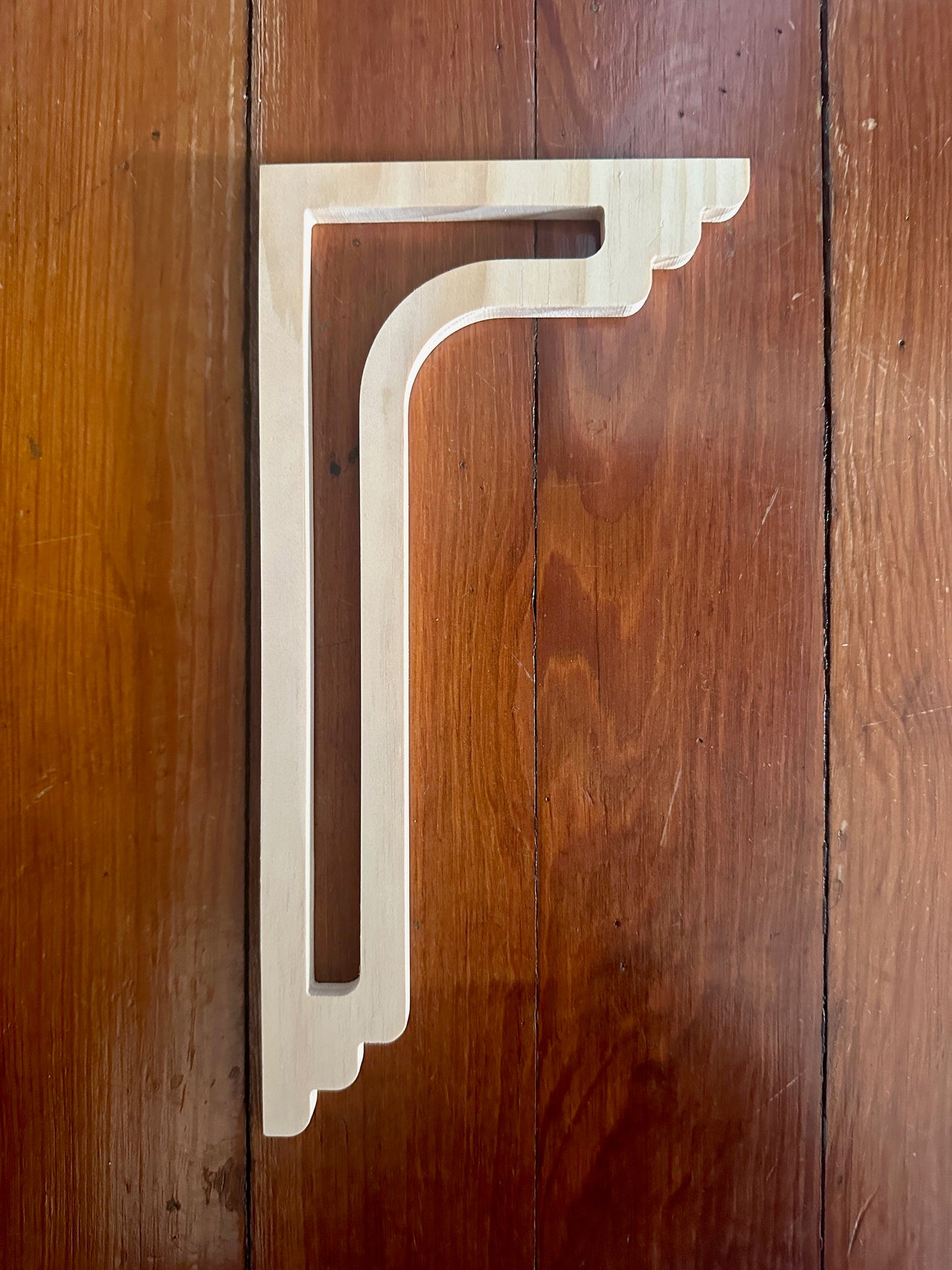 Modern Art Deco Stair Riser Brackets