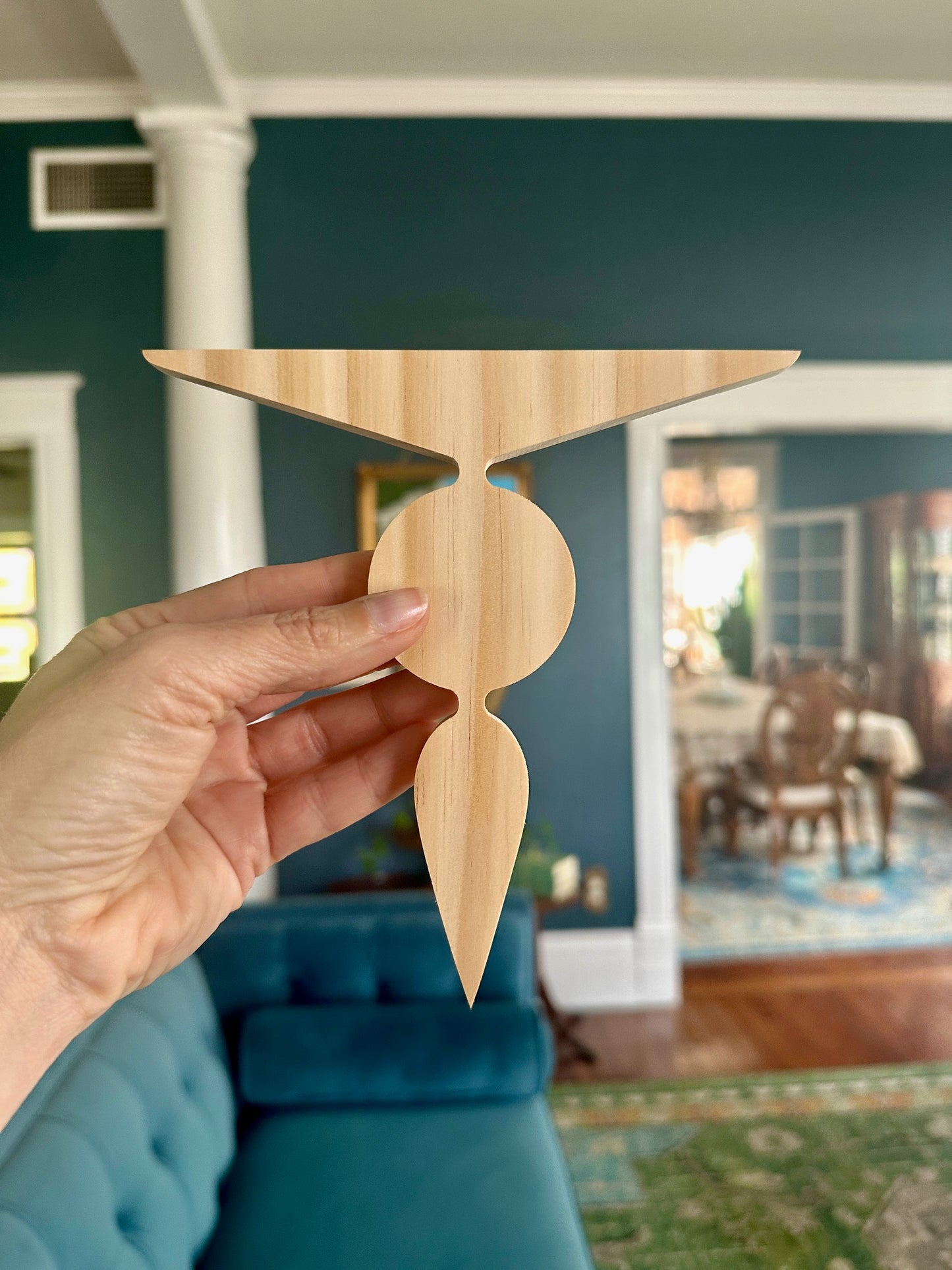 Art Deco Drop Stair Riser Brackets
