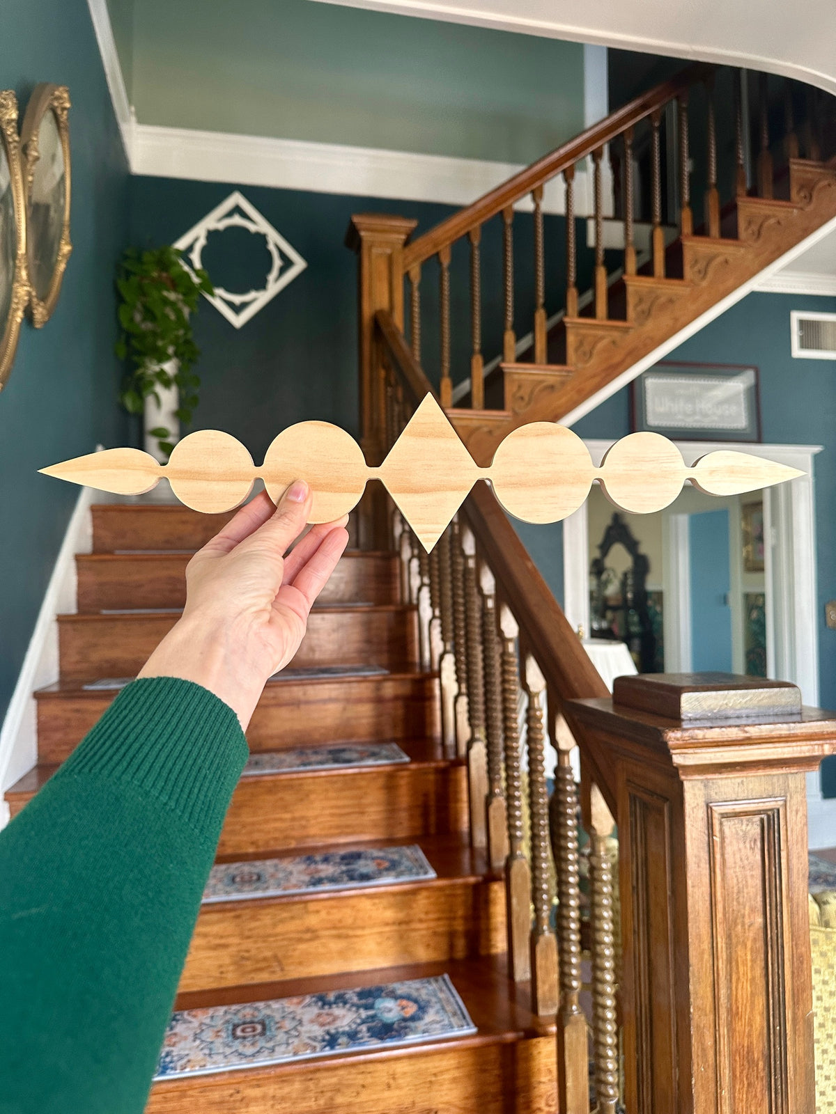 Art Deco Drop Stair Riser Faceplates