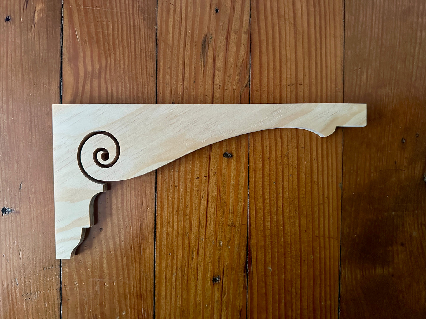 Victorian Scroll Stair Riser Brackets