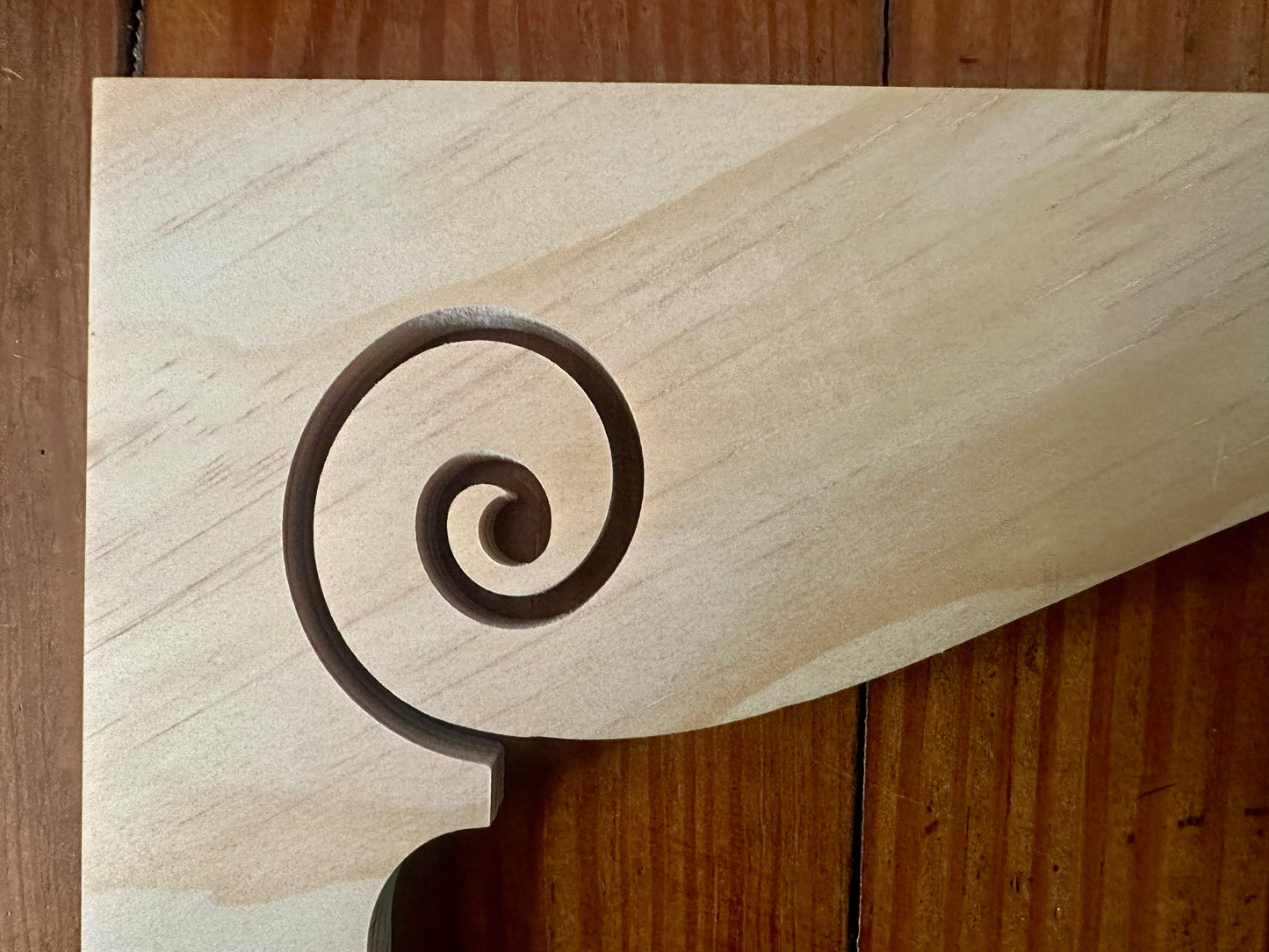 Victorian Scroll Stair Riser Brackets