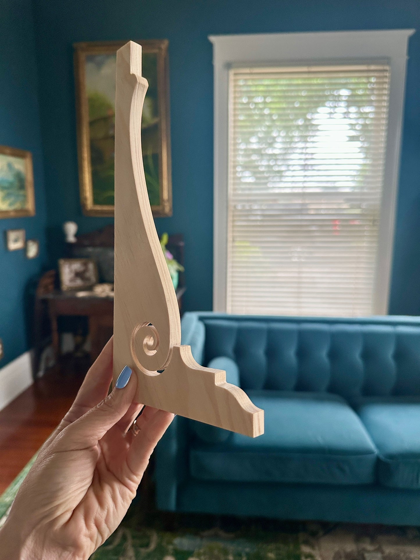 Victorian Scroll Stair Riser Brackets