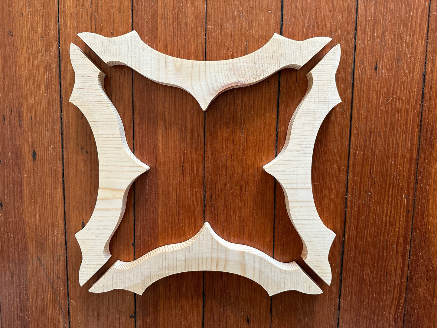 Edwardian Wood Trim Brackets